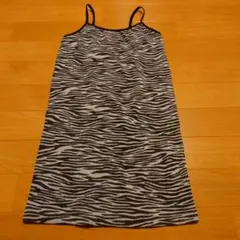 ゼブラ柄　シームレス　キャミソールのサムネイル