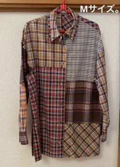 TSUMORI CHISATO パッチワークブラウス Mサイズのサムネイル