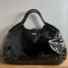 エナメルバッグ ハンドバッグ
