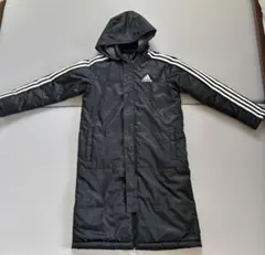 adidas ベンチコート ブラック　150