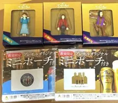 サントリー　プレミアムモルツ　数量限定プレモル子ちゃんフィギュア　コップのふち子