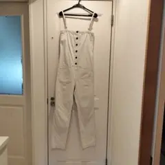 Johnbull ホワイトオーバーオール