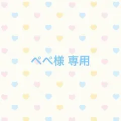 ぺぺ様 専用