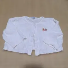 familiar カーディガン 70 ホワイト