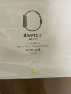 値下げ‼️未開封‼️Apple Watch Series 2 42mm ブラック