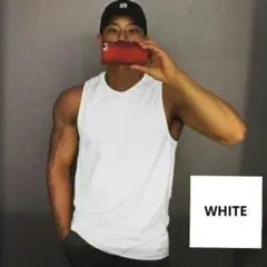 白黒 吸汗速乾 タンクトップ 3XL 筋トレ ジムスポーツウェア フィットネス