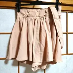 INGNI ミニ丈キュロット ピンク