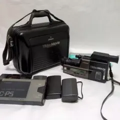 ジャンク品　VHSビデオカメラ GR25ハードケース付のサムネイル