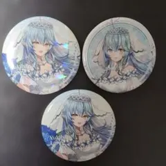 一番くじ ホロライブ 缶バッジ賞 缶バッジセット 雪花ラミィ