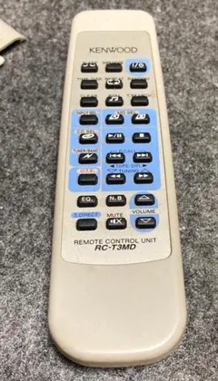 KENWOOD ケンウッド RC-T3MD リモコンのサムネイル
