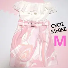CECIL McBEE 　セシルマクビー　ミニワンピ　平成　ギャル 　マーブル