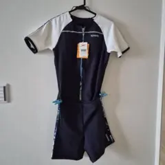 新品　SPEEDO フィットネス水着 日本製 セパレート 保温水着 Oサイズのサムネイル