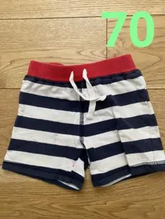 ストライプ柄パンツ 70￼センチ