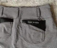 【ヒールクリーク】レディースゴルフウェア　千鳥柄スカート