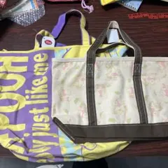 (11-232)ディズニープーさん大きめトートバッグ