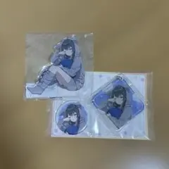 学マス あみあみくじ アクキー 缶バッジ アクスタ　月村手毬