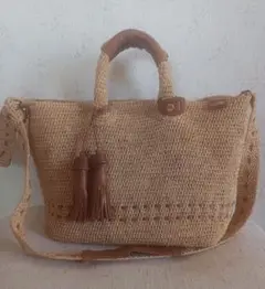 IBIZA ラフィアバック