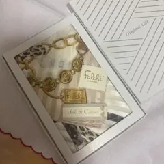 【新品未使用】Falchi New Yorkシルクとコットン ハンカチ スカーフのサムネイル