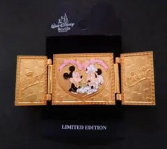 ★レア！レトロ★WDW★ミッキー＆ミニー★Our Wedding★ピンバッジ★