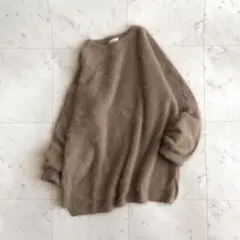 美品✨ドゥーズィエムクラス　Fluffy sweater ブラウン 美品✨ドゥーズィエムクラス Fluffy sweater ブラウン - メルカリ