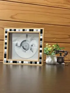 CD用　モザイクタイル木製フレーム