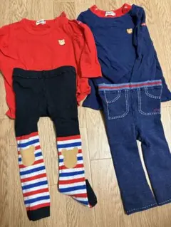 ホットビスケッツ 80.90サイズ 4点セット