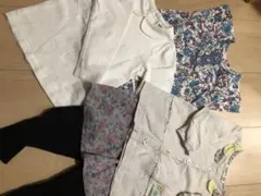 まとめ売り  90  女の子 ラグマート他  4枚セット