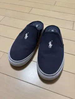 POLO RALPH LAUREN スリッポン ネイビー　23.5 美品