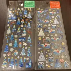 クリスマス　DROPシール　ぷっくり　立体　キラキラ