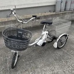 中古電動自転車 ヤマハ PASワゴン 18インチ 三輪3輪 横浜№6252
