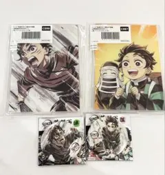 鬼滅の刃　アクリルスタンド　缶バッジ　竈門炭治郎　幕間画　webくじ　全集中展