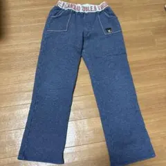 DOUBLE.B ダークブルー ロングパンツ　150