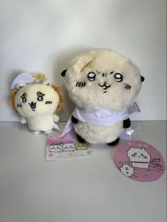 ちいかわぬいぐるみ2体セット　ラッコ シーサー