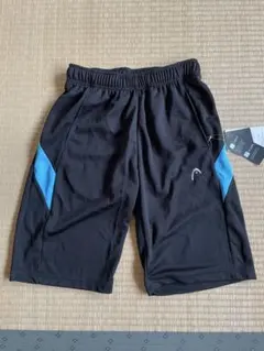 HEAD ショートパンツ ブラック ブルー　新品のサムネイル
