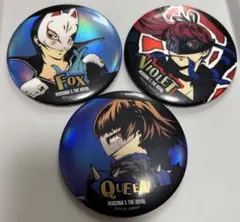 ペルソナ5 ザ・ロイヤル クロウ 缶バッジ風ミラー - メルカリ