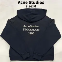 Acne Studios 1996 ジップパーカー　フロントロゴ　アクネ Acne Studios 1996 ジップパーカー フロントロゴ アクネ - メルカリ
