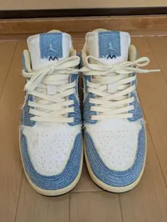 Air Jordan 1 Retro Low OG デニム/ホワイト