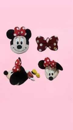 ミニーマウス リボンセット