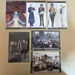 TYPE-MOON Fate インフォメーションカード No.15～20①