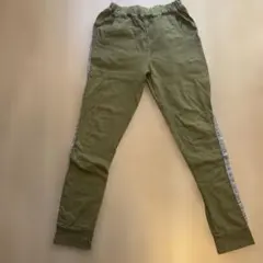 ラグマート　オリーブ色 ゴムウエスト パンツ130㎝