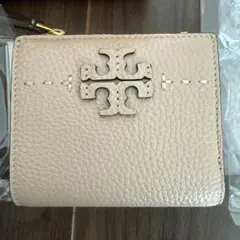 【新品未使用】TORY BURCH 二つ折り財布のサムネイル