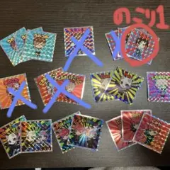 クレイジーラクーンマンチョコ キラキラコレクターシール