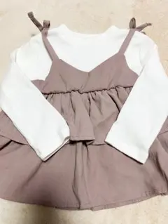 mamarakuキャミソール風 重ね着風トップス