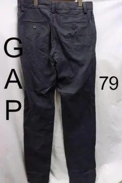 GAPチェックチャコールスラックスExtra Slim Fit79