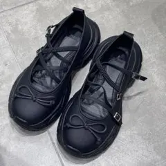 一度使用 グレイル クロスストラップメリージェーンシューズ