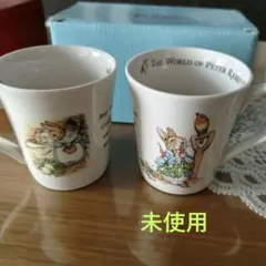 ピーターラビット&シスターズ　マグカップ2個セット　ノベルティグッズ　未使用