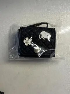 PEANUTS スヌーピー キーホルダー ブラック