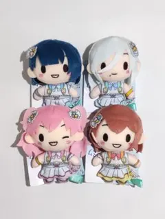 プロジェクトセカイ　ふわぷちマスコット　４個セット