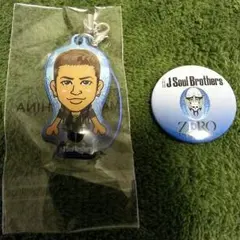 三代目J Soul Brothers ELLYクリーナー·ZERO缶バッジセット