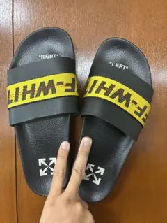 OFF-WHITE Industrial Belt サンダル ブラック 42のサムネイル